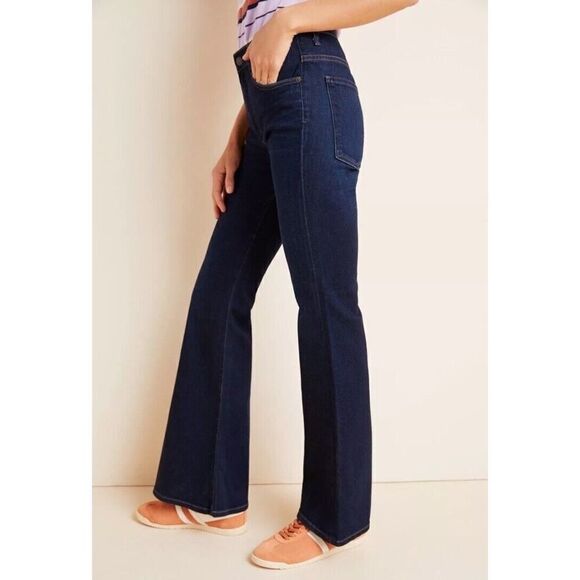 NWT Citizens of Humanity Chloe Petite Mid Rise Super Flare Jeans Size 24 - Picture 4 of 11